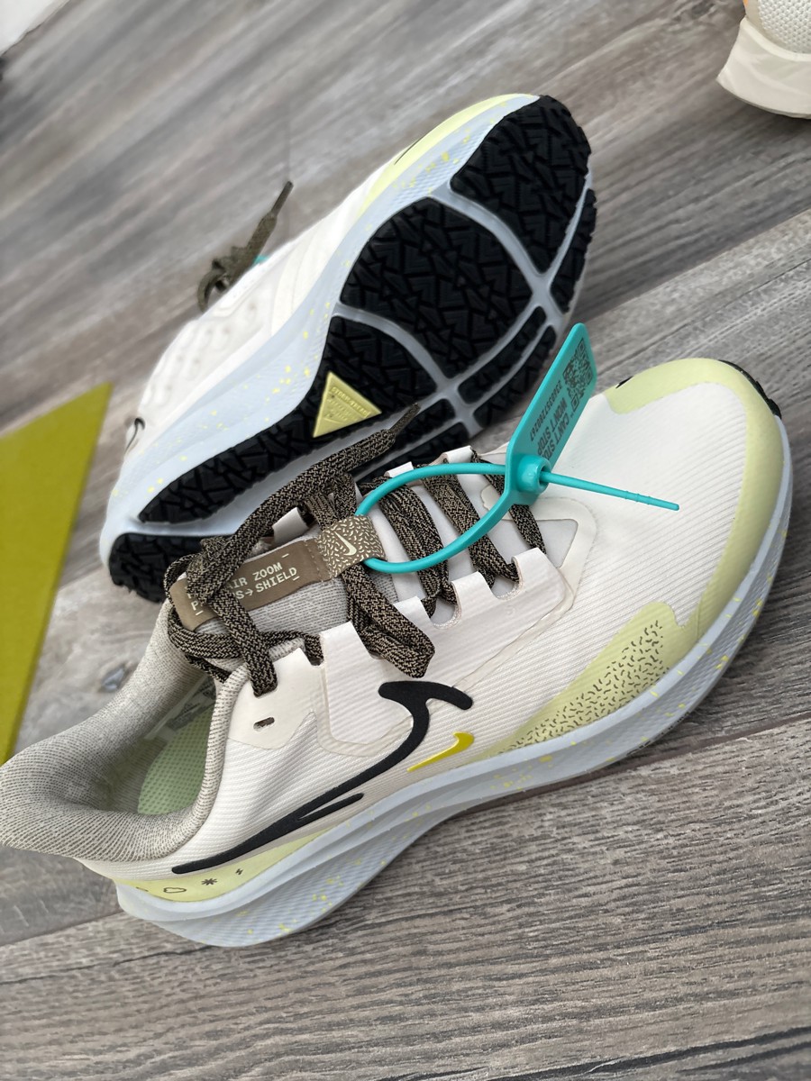 custom review-Nike Air Zoom Pegasus 39 Беговые кроссовки Низкий топ Белый Желтый Женские