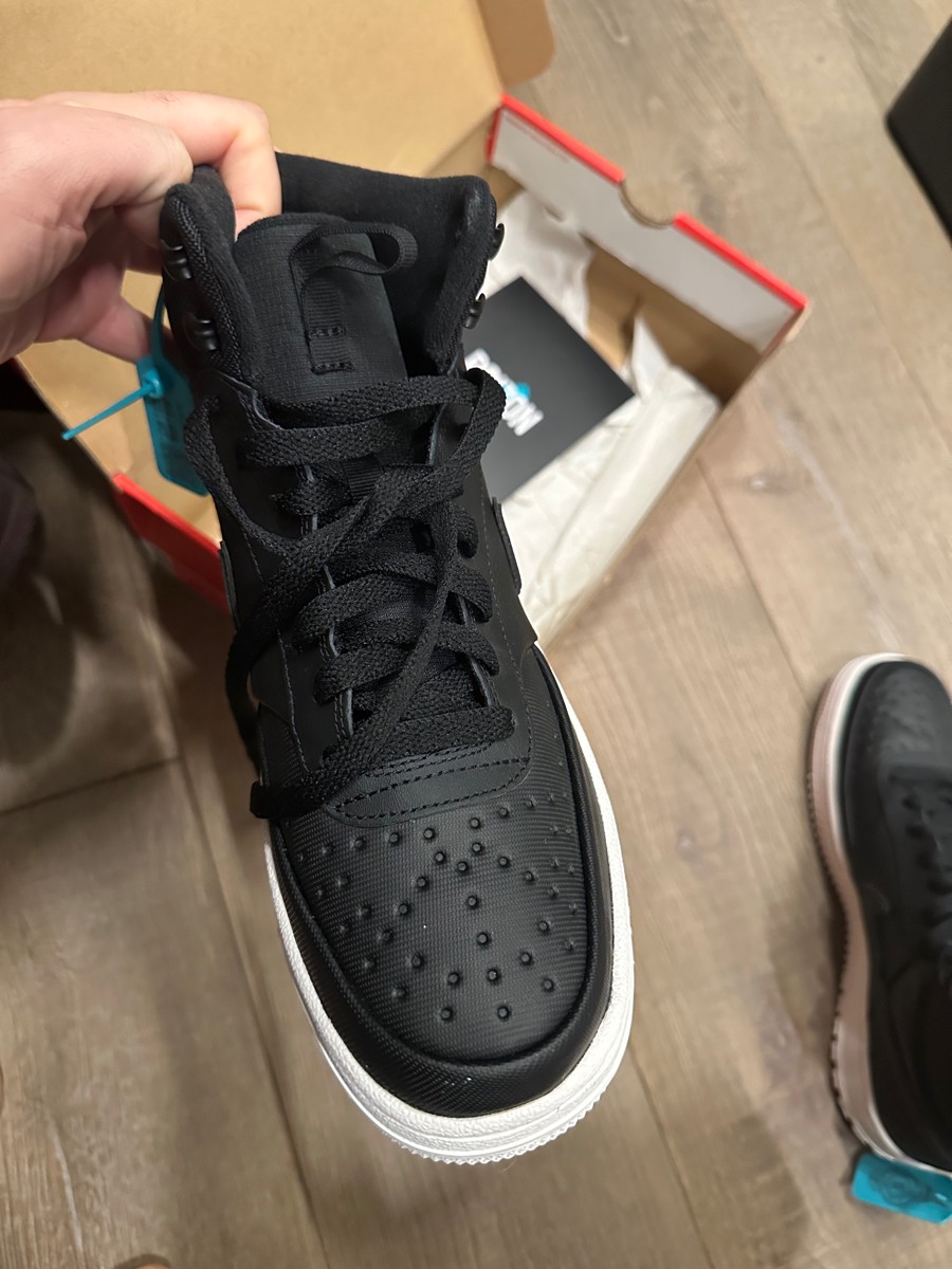 custom review-Nike Court Vision Mid Топ Скейтборд Кроссовки Мужские Черные