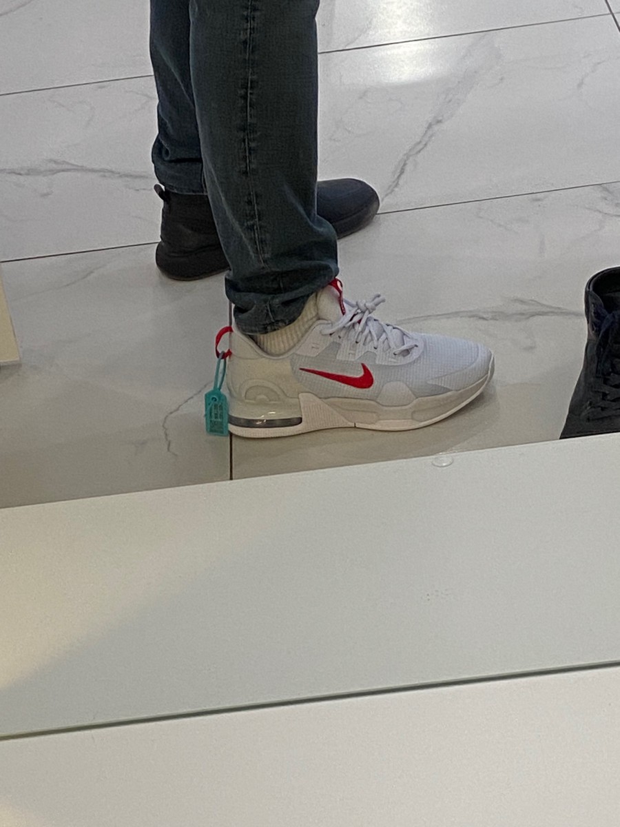 custom review-Nike Air Max ALPHA Low Топ Кроссовки для тренировок Мужской Белый