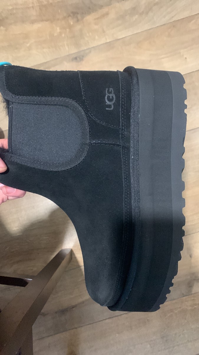 custom review-UGG Neumel Короткий Челси Женские Черный