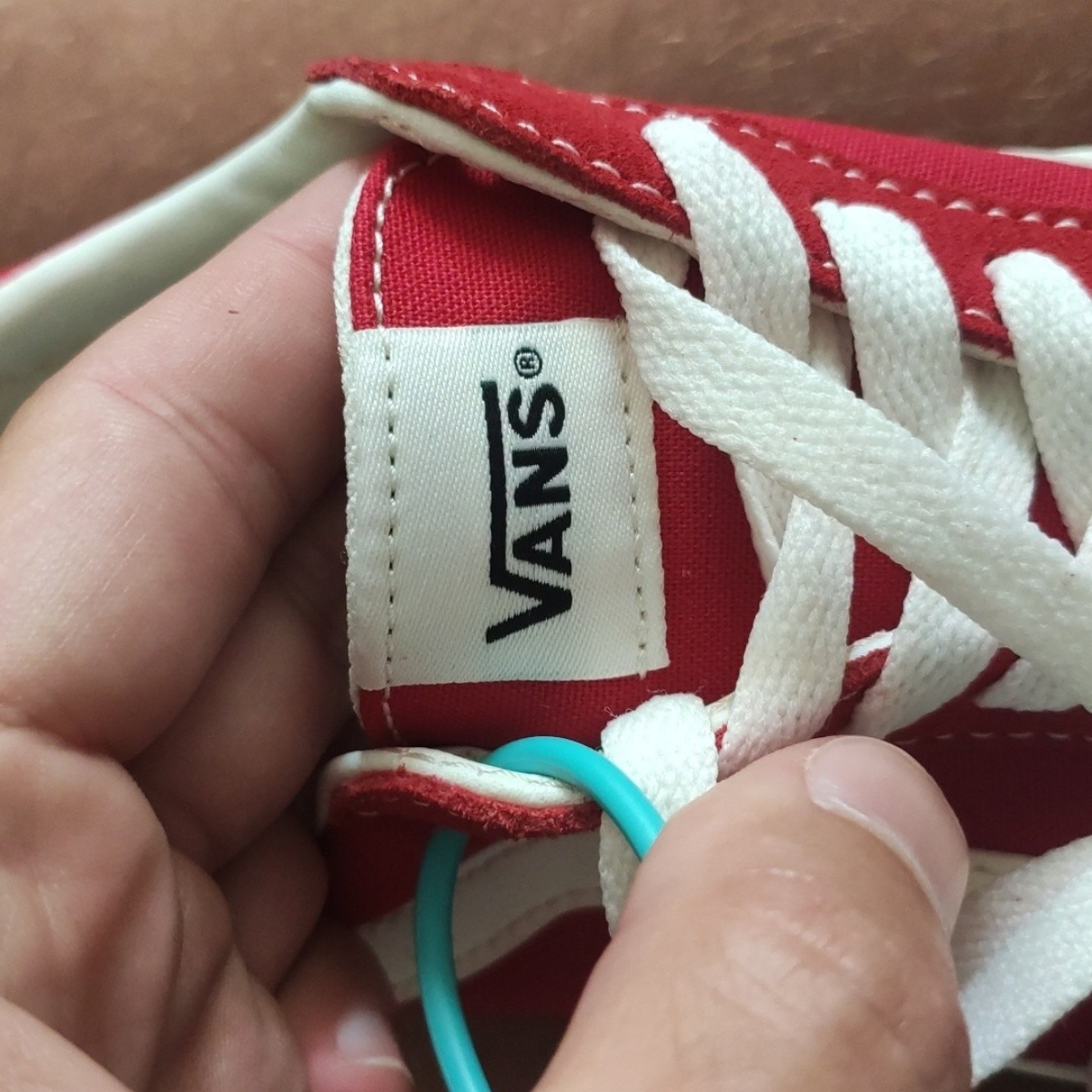 custom review-Vans Ward Аbrasion Resistant Низкие Кроссовки для скейтбординга Женские Красные