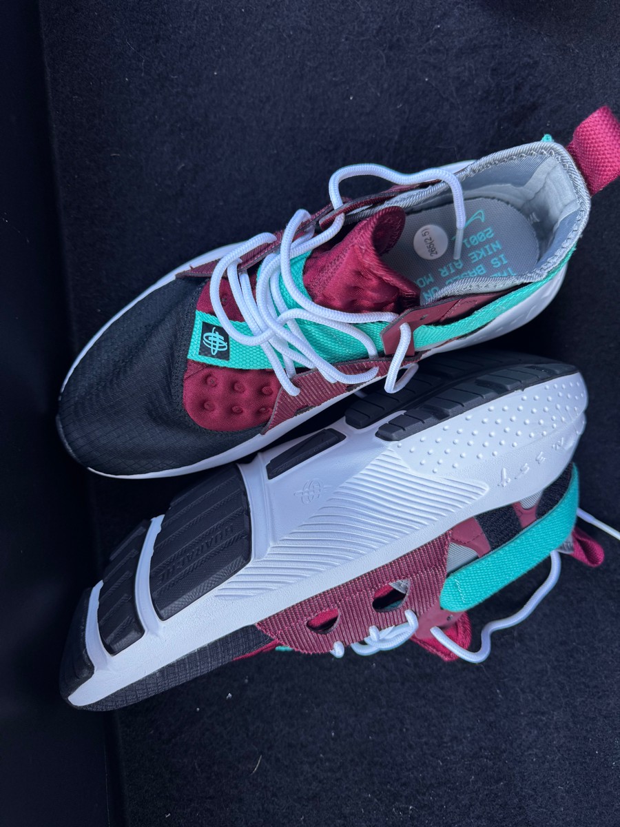 custom review-Nike Non Bottom Slip Легкий Низкий Топ Повседневные Беговые Кроссовки Унисекс Красный Черный