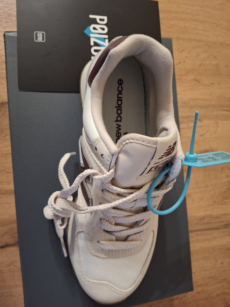 custom review-New Balance NB 574 Low Топ Беговые кроссовки Женские Экрю