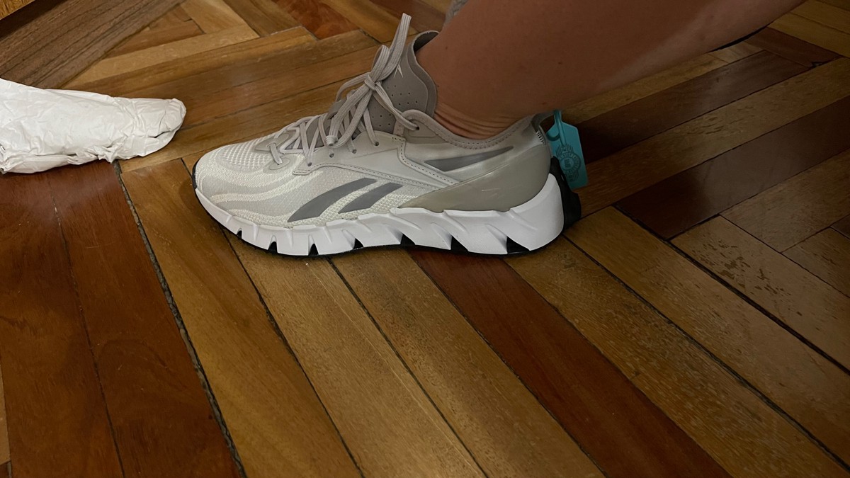 custom review-Reebok совместный бренд Zig Kinetica абразионно-устойчивый низкий топ тренировочные беговые кроссовки унисекс серый