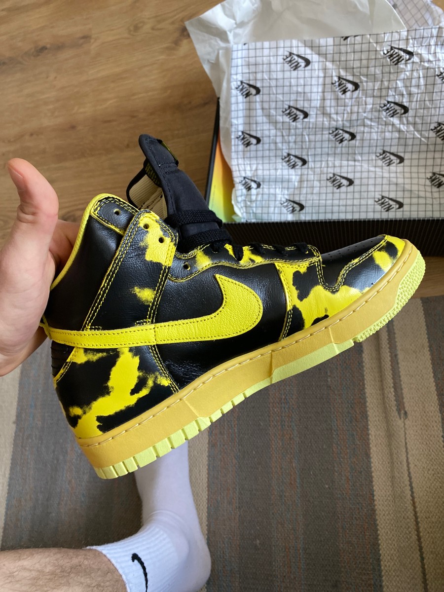 custom review-Nike Dunk High 1985 Скейтборд Кроссовки High Топ Унисекс