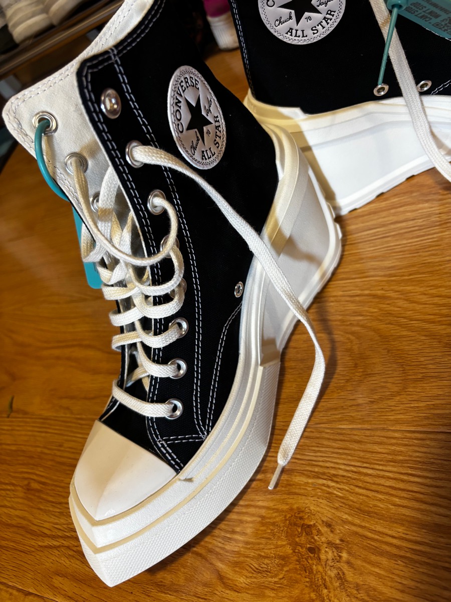 custom review-Converse Chuck 70 Устойчивые к истиранию Дышащие Высокие Кеды Женские Черные