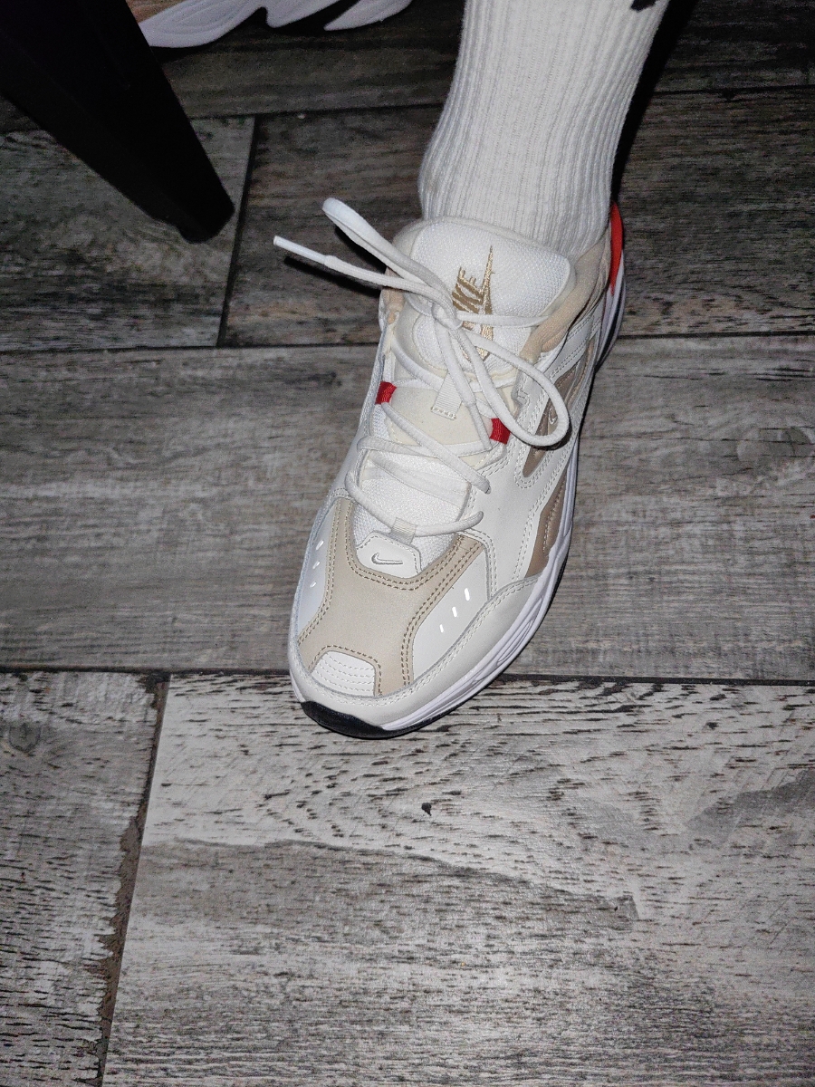 custom review-Nike M2K Tekno Low Топ Толстая подошва Кроссовки Унисекс Белый Умбра