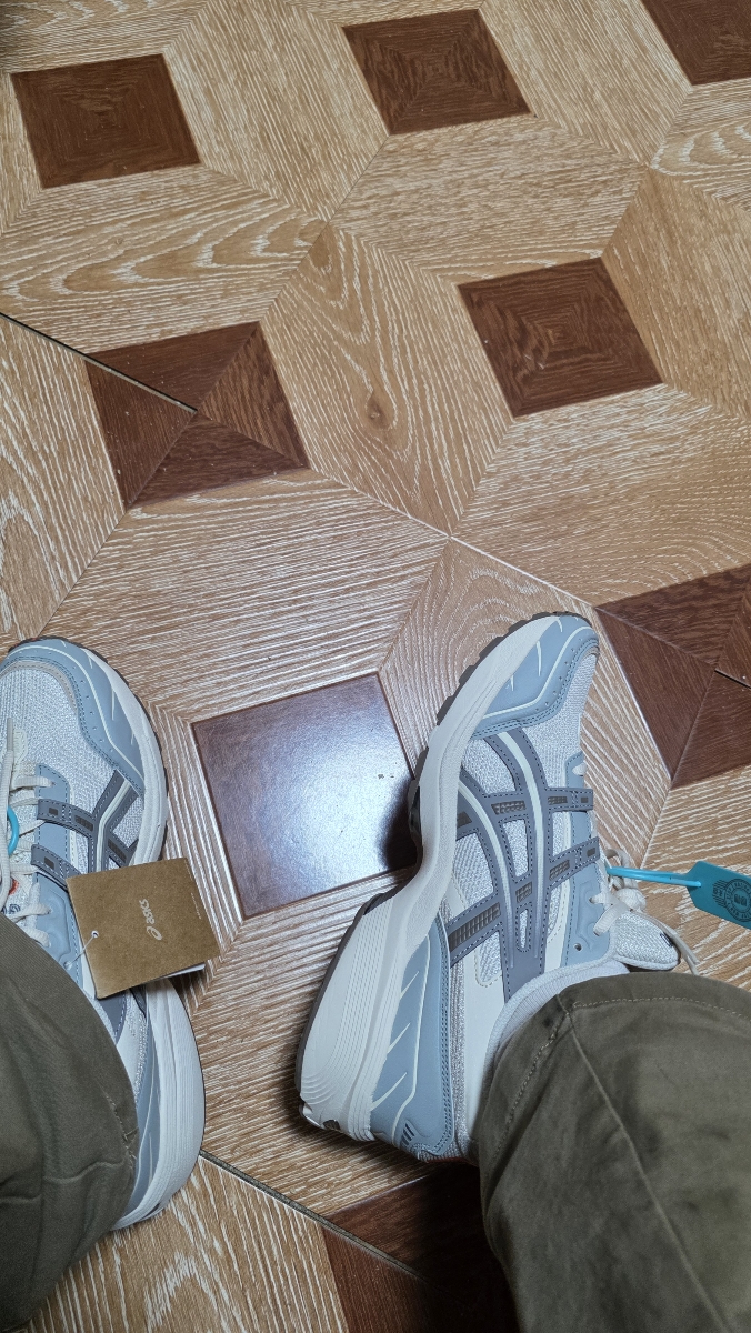 custom review-Asics Gel 1090 V1 Low Топ Повседневная Обувь Унисекс Бежевый Серый Синий