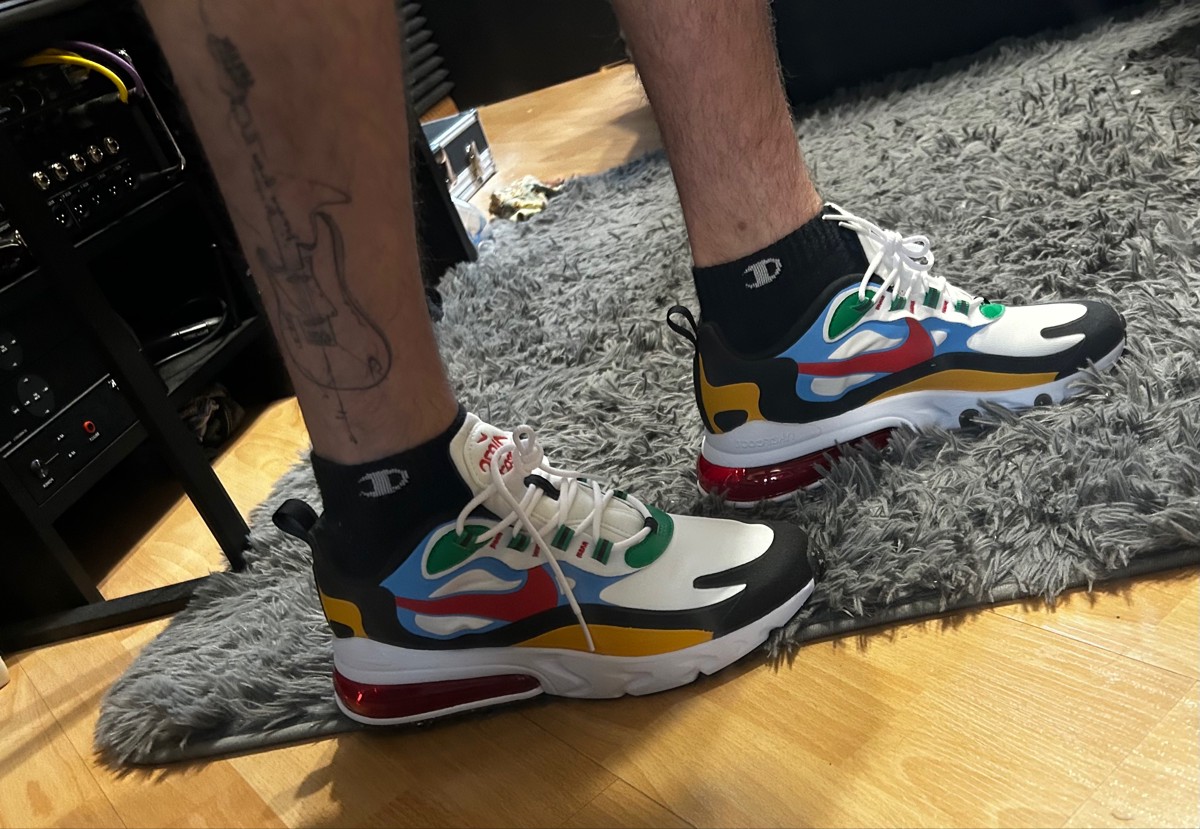 custom review-Nike Air Max 270 Амортизация Низкий Топ Повседневные Беговые Кроссовки Мужские Многоцветные