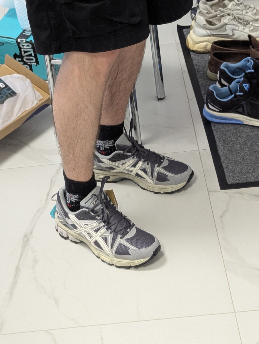 custom review-Asics Gel Kahana 8 Low Топ Повседневный Городской Коммутер Беговые кроссовки Мужские Серый Черный Коричневый