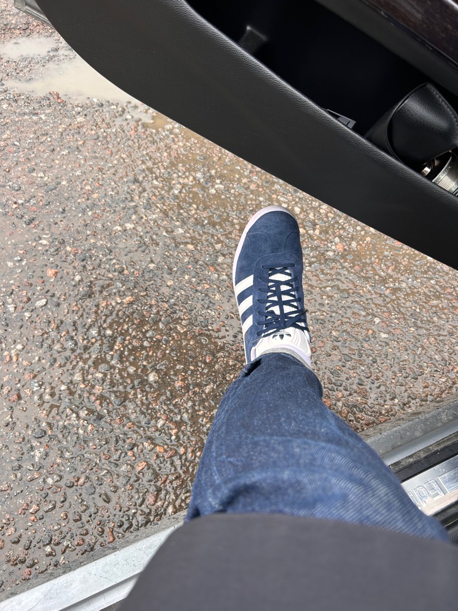 custom review-Adidas Originals Gazelle Abrasion Resistant Низкие Кроссовки для скейтбординга Унисекс Синие Белые