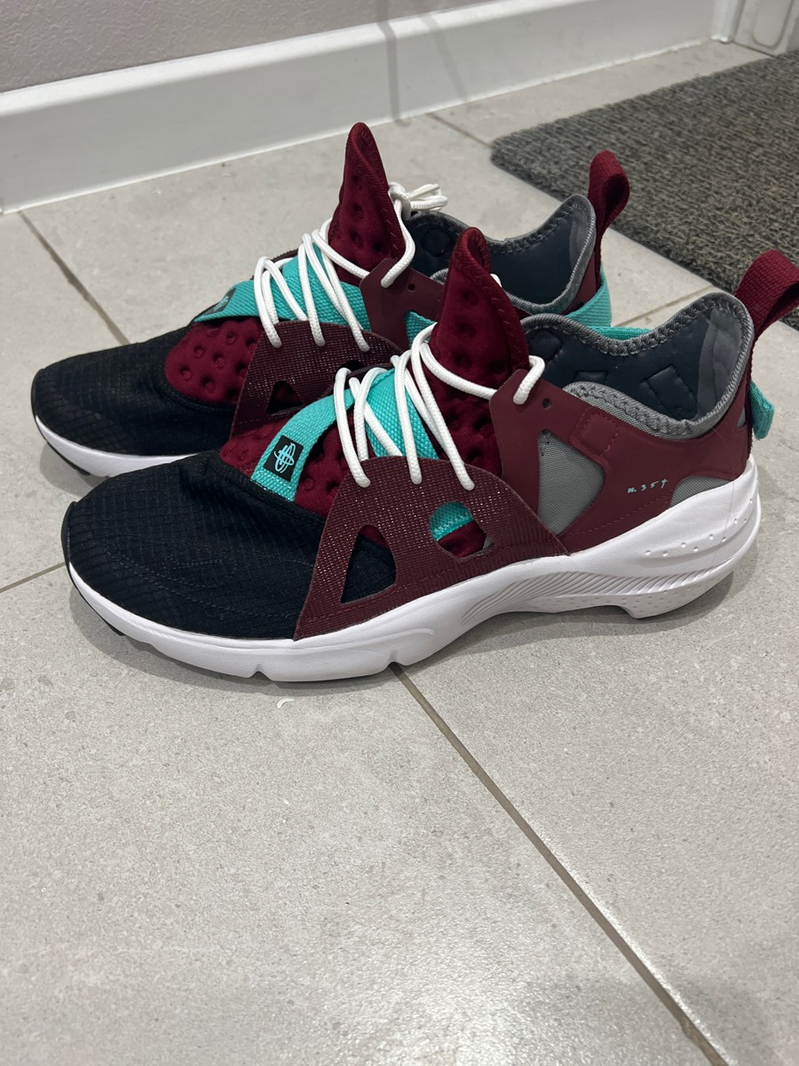 custom review-Nike Non Bottom Slip Легкий Низкий Топ Повседневные Беговые Кроссовки Унисекс Красный Черный