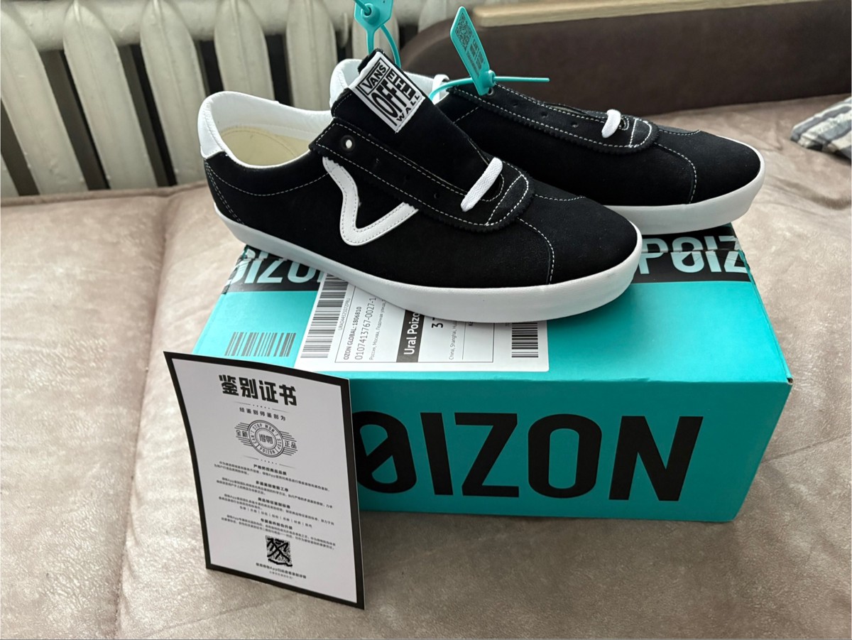 custom review-Vans Sports Легкие Низкие Кроссовки для Скейтбординга Унисекс Черный Белый