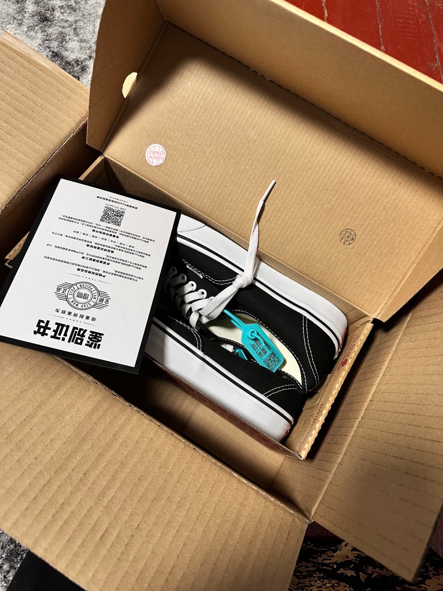 custom review-Vans Authentic Lightweight Low Топ Кеды Унисекс Черный Белый