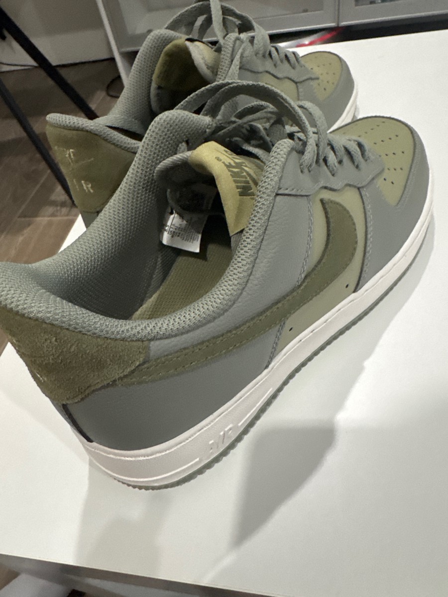 custom review-Nike Air FORCE 1 Low Топ Скейтборд Кроссовки Мужские Зеленые