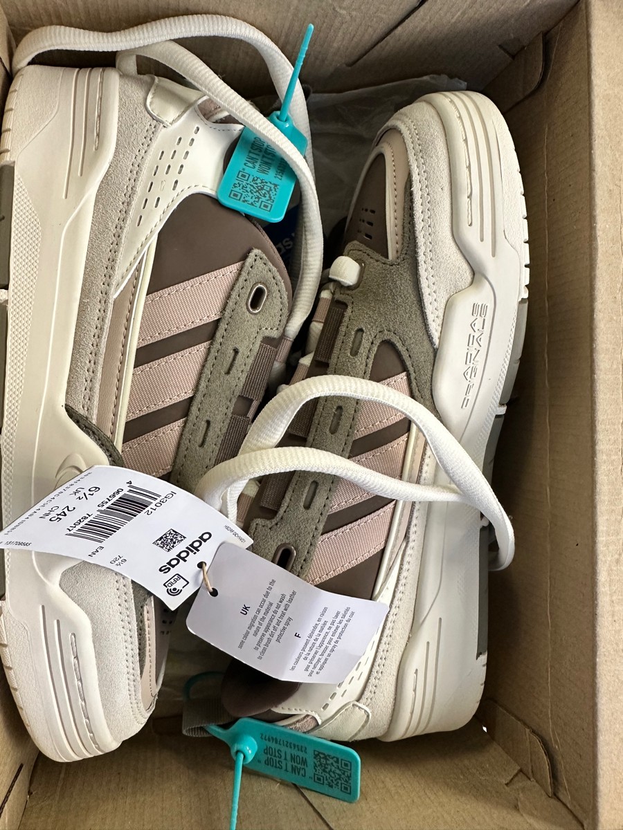 custom review-Adidas Originals Adi2000 Slip Резистентный к истиранию Низкий топ Скейтборд Кроссовки Унисекс Коричневый Белый