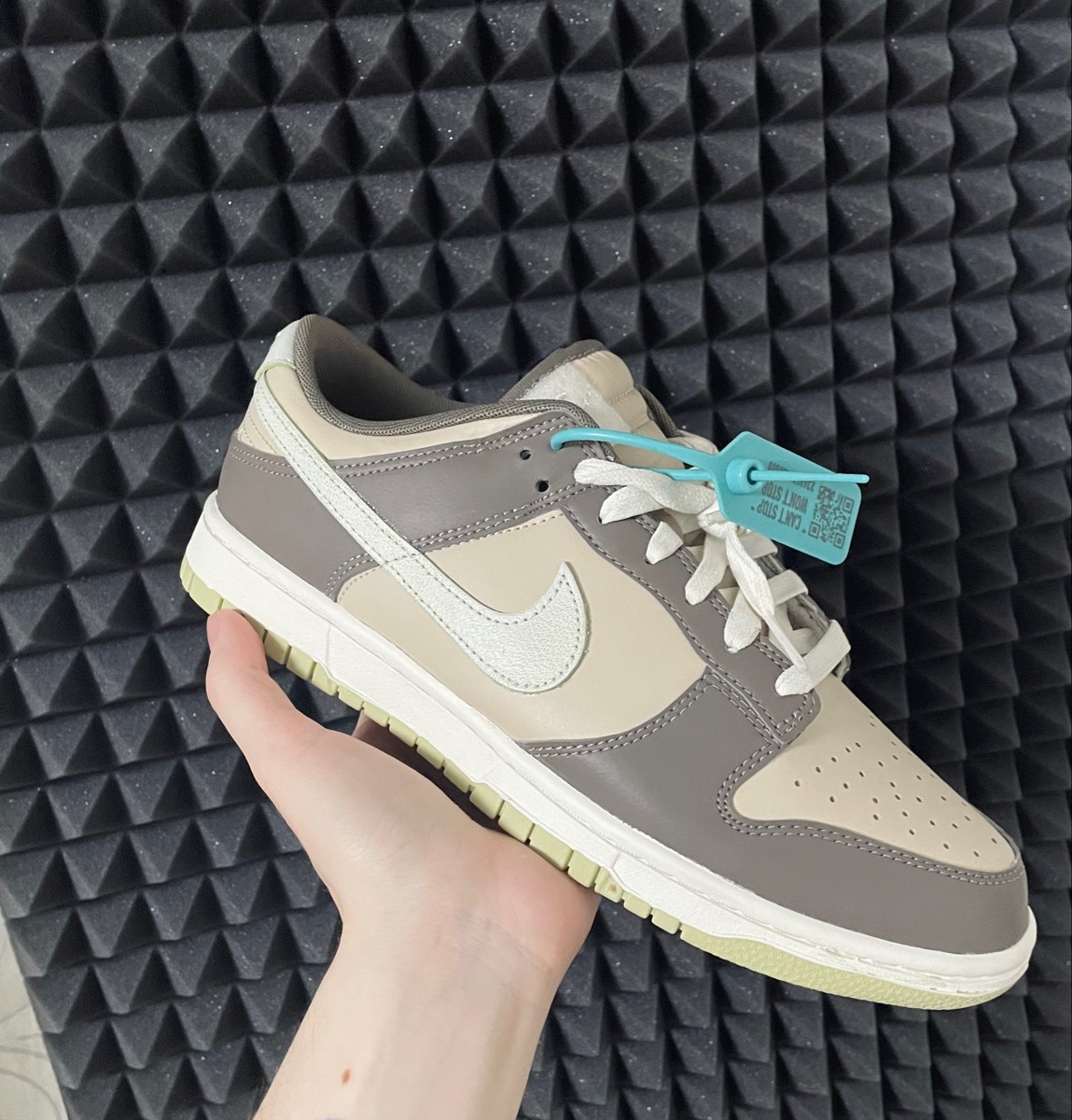 custom review-Nike Dunk 'Velcro Tongue' Low Топ Скейтборд Кроссовки Мужские Коричневые