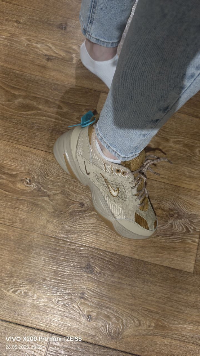 custom review-Nike M2K Tekno SP Low Топ Толстоподошвенные кроссовки Унисекс Пшеница