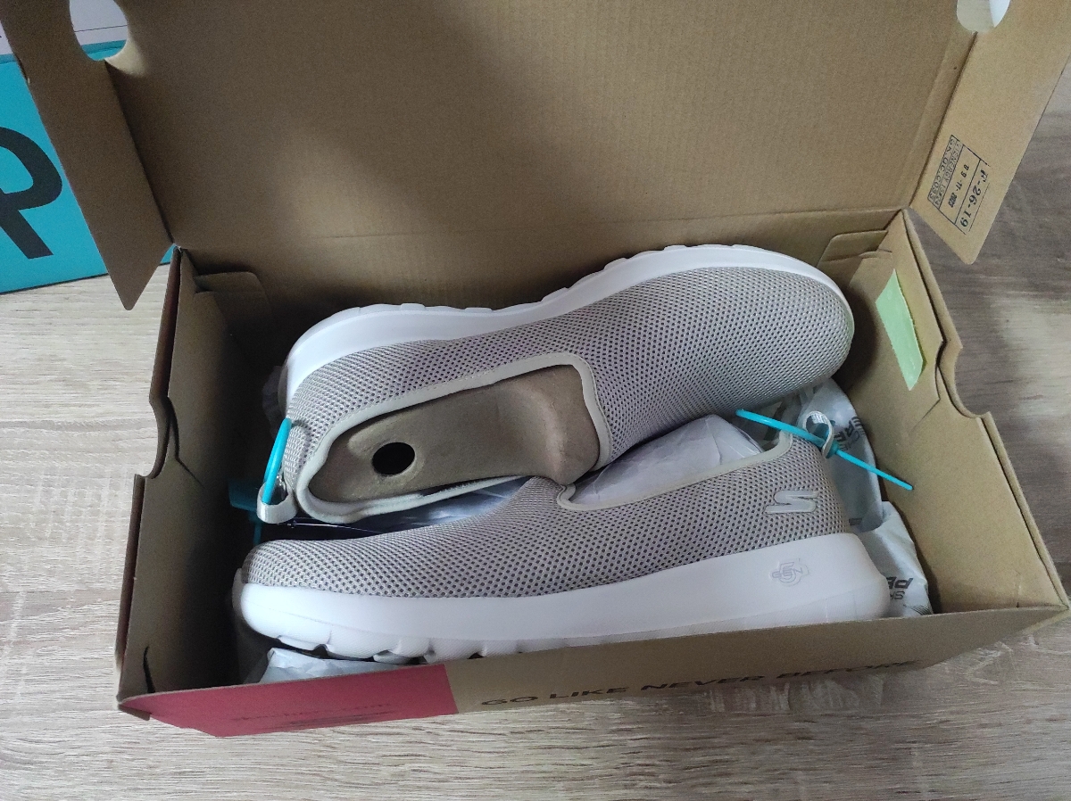 custom review-Skechers GO WALK Joy Амортизация Устойчивый к истиранию Дышащий Легкий Низкий Топ Повседневная Обувь Женская Серый