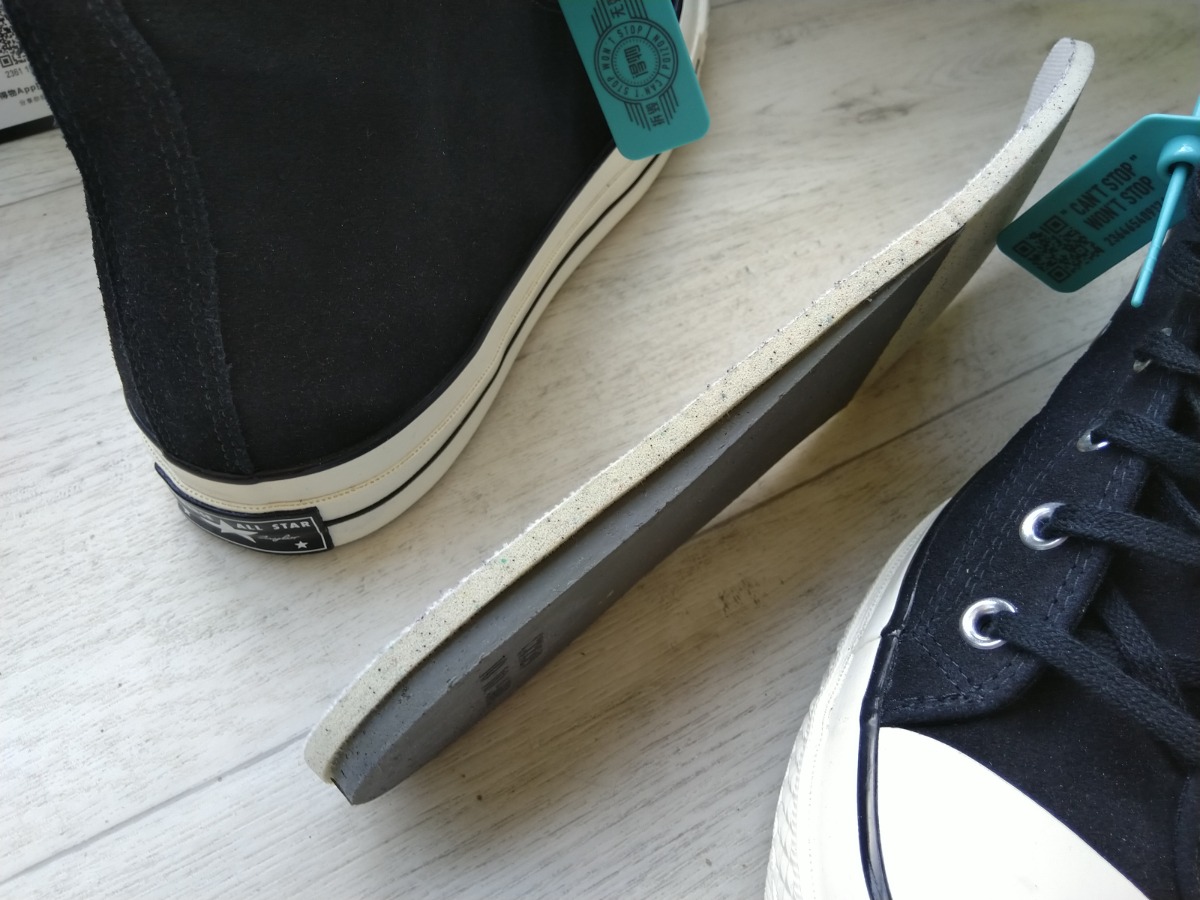 custom review-Конверс 1970s Износостойкие и Легкие Высокие Кеды Унисекс Черные