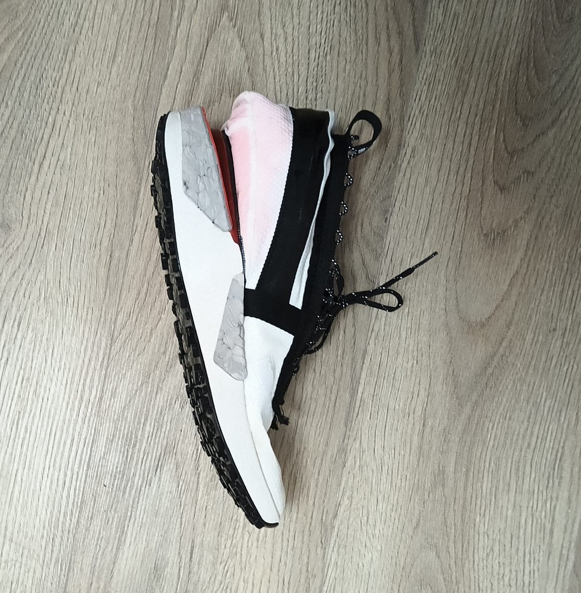 custom review-Nike ISPA Drifter Gator 'Hyper Малиновый' Амортизация Противоскользящий Легкий MID Топ Кэжуал Унисекс Черный Белый