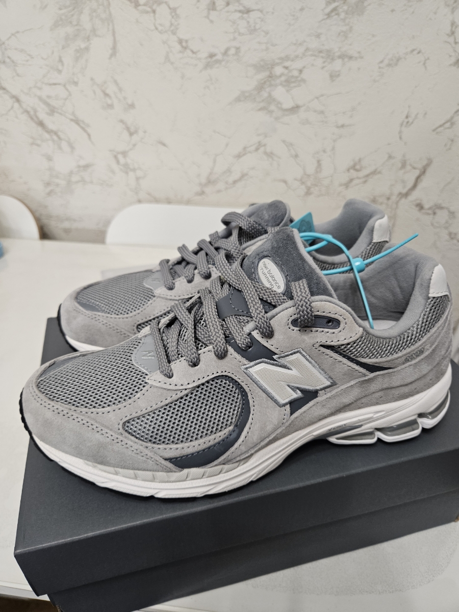 custom review-New Balance NB 2002R Low Топ Повседневные Беговые Кроссовки Унисекс Серый