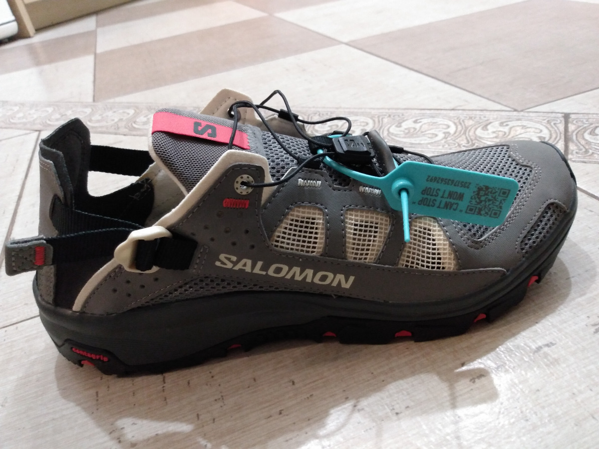 custom review-SALOMON Techamphibian 5 Дышащий Быстросохнущий Сцепление Уличная обувь Мужская Средне-серый