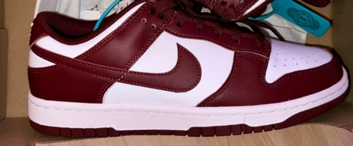 custom review-Nike Dunk Low Топ Скейтборд Кроссовки Мужские Командный Красный