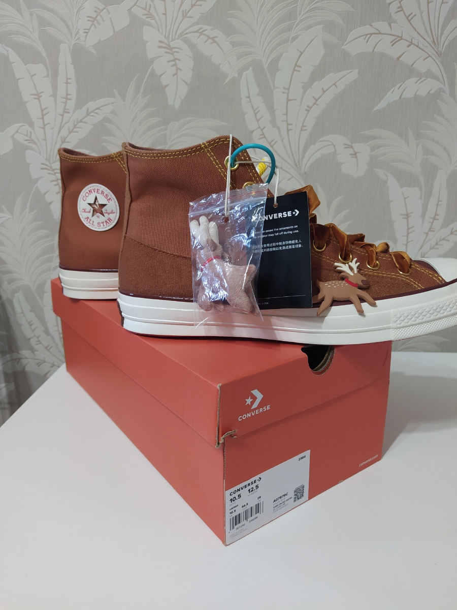 custom review-Конверс 1970s Аbrasion Resistant Shock Absorbers MID Топ Кеды Унисекс Коричневый