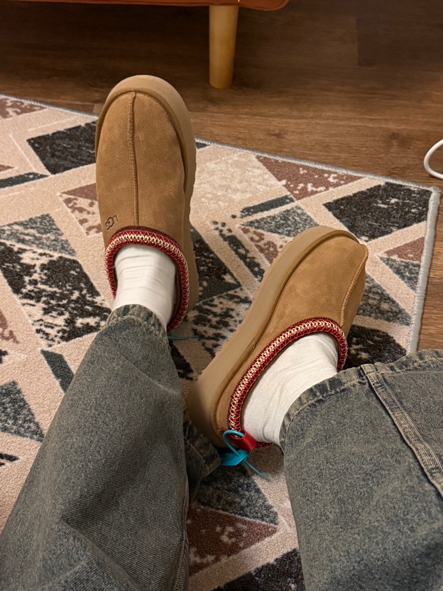 custom review-UGG Tazz Аbrasion Resistant Увеличение Высоты Термическая Низкая Обувь Повседневная Женская Каштановый