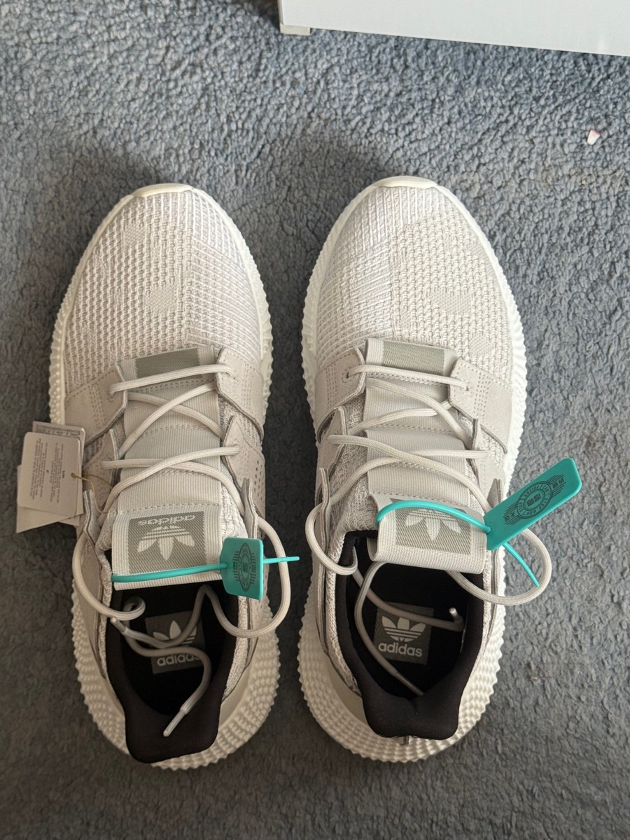 custom review-Adidas Originals PROPHERE Slip-resistant Abrasion-resistant Lightweight Low Top Casual Shoes Unisex Gray Black Adidas Originals PROPHERE Противоскользящий Устойчивый к истиранию Легкий Низкий Топ Повседневная Обувь Унисекс Серый Черный