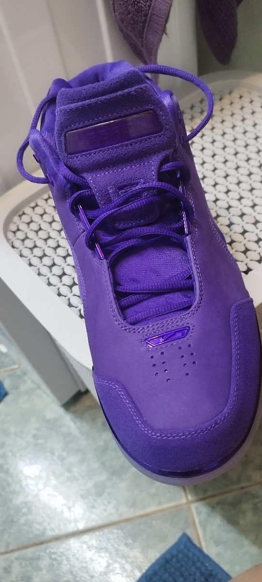 custom review-Nike Air Zoom Generation 'Court' Purple Low Top Винтажные баскетбольные кроссовки Мужские Фиолетовые