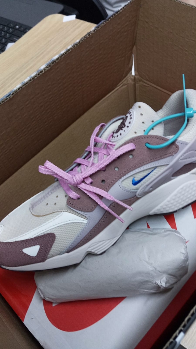 custom review-Nike Air Huarache Low Топ Повседневные Беговые Кроссовки Мужские Коричневые Бежевые Розовые