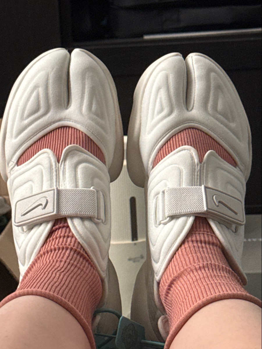 custom review-Nike Aqua Rift 'Парус' Амортизаторы Shock Absorbers Противоскользящие Устойчивые к истиранию Низкий Топ Повседневная обувь Женская Белая