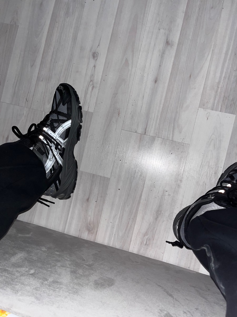 custom review-ASICS Gel Kahana TR v2 Low Топ Повседневная Обувь Унисекс Черный Серебряный