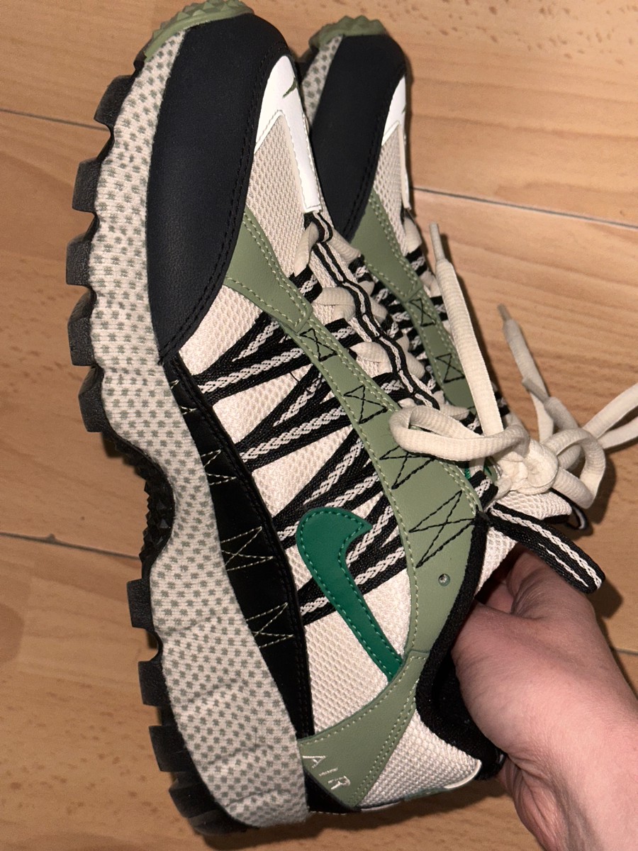 custom review-Nike Air Humara QS Устойчивый к истиранию Покрытие Низкий Топ Уличная Обувь Мужская Зеленая