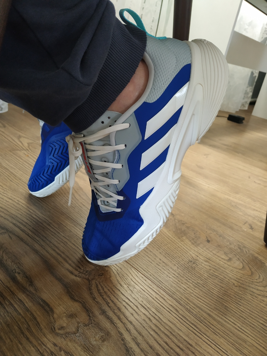 custom review-Adidas Barricade Low Топ Теннисные Кроссовки Мужские Синие