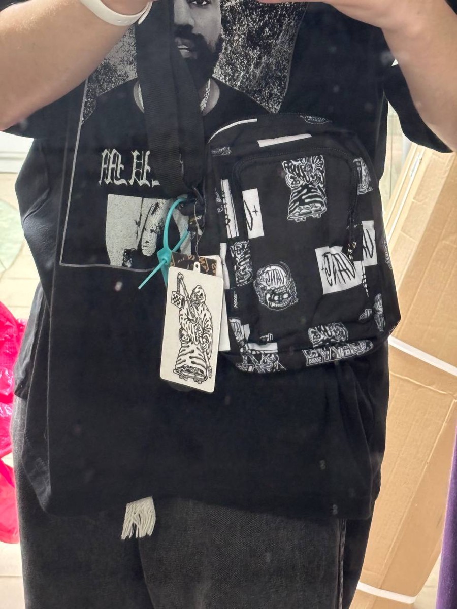 custom review-VANS Холст Сумка через плечо Стандартная Унисекс Черная