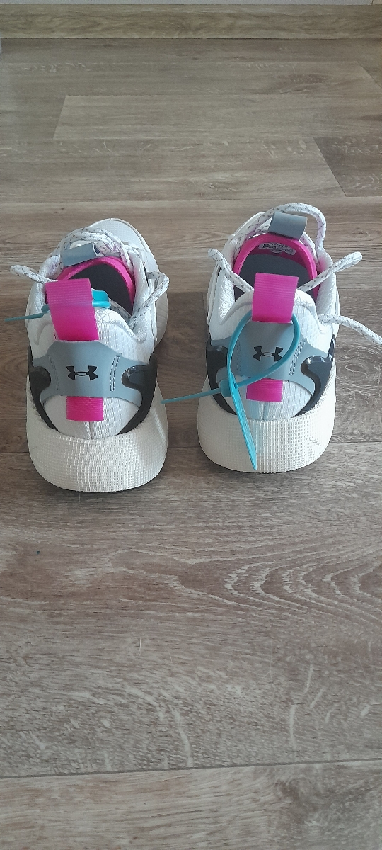 custom review-Under Armour HOVR Mega 2 Амортизация Низкий Топ Повседневная Обувь Унисекс Белый