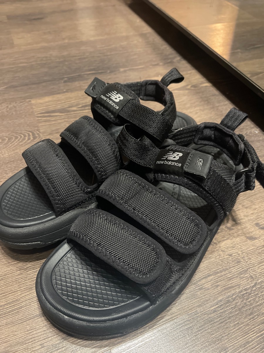 custom review-New Balance NB 3205 Спортивные сандалии унисекс стандартного черного цвета