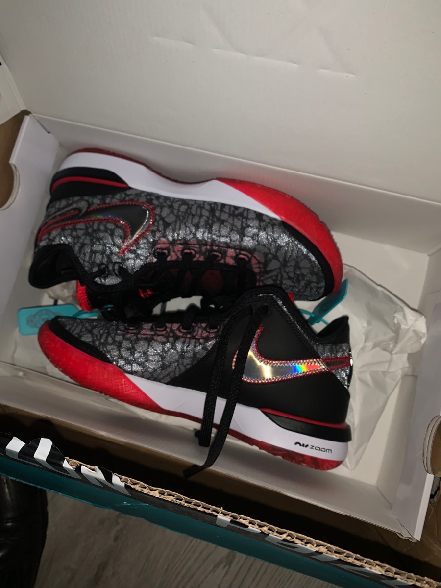 custom review-Nike LeBron NXXT Gen Брауни Gen Джеймс Zoom EP Low Топ Баскетбольные кроссовки Мужской Черный Красный Азиатская Версия