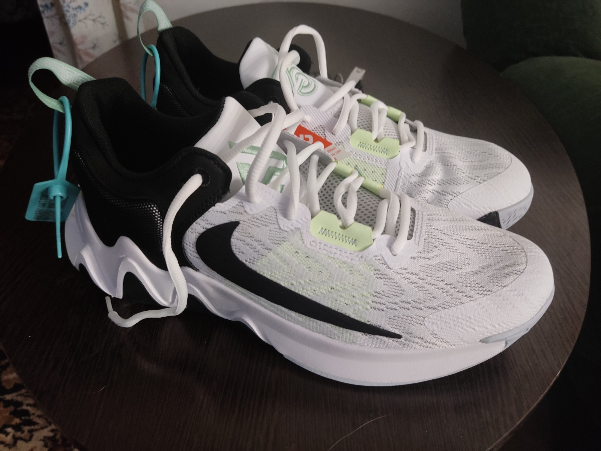 custom review-Nike Giannis Immortality 2 Zoom Freak 2 EP Низкий Топ Баскетбольные Кроссовки Мужские Белый Черный