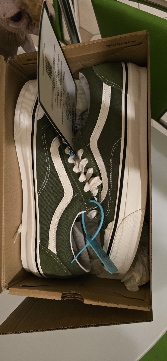 custom review-Vans REISSUE 136 Low Топ Скейтборд Кроссовки Унисекс Зеленый