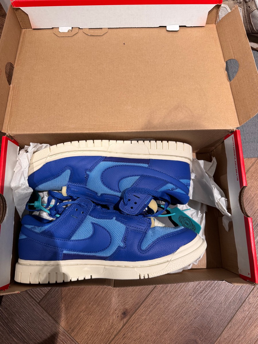 custom review-Nike Air Dunk Jumbo Remastered Low Скейтборд Кроссовки Мужские Синие