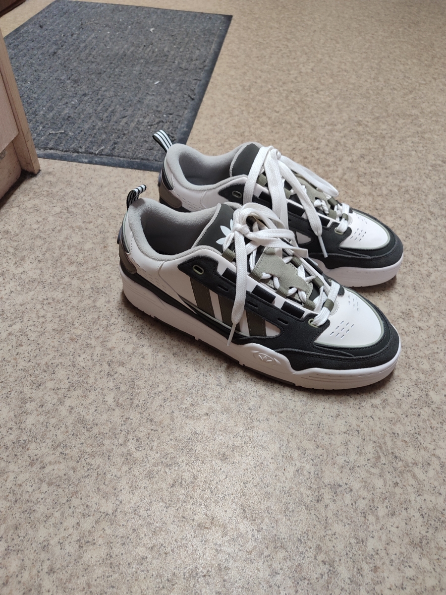 custom review-Adidas Originals Adi2000 Slip-Resistant Low Top Скейтборд Кроссовки Унисекс Коричневый Зеленый