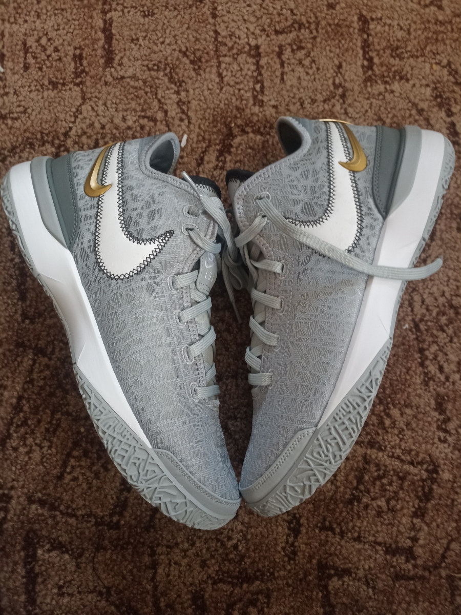 custom review-Nike LeBron NXXT Gen EP Дышащий Низкий Топ Баскетбольные Кроссовки Мужской Серый Азиатская Версия