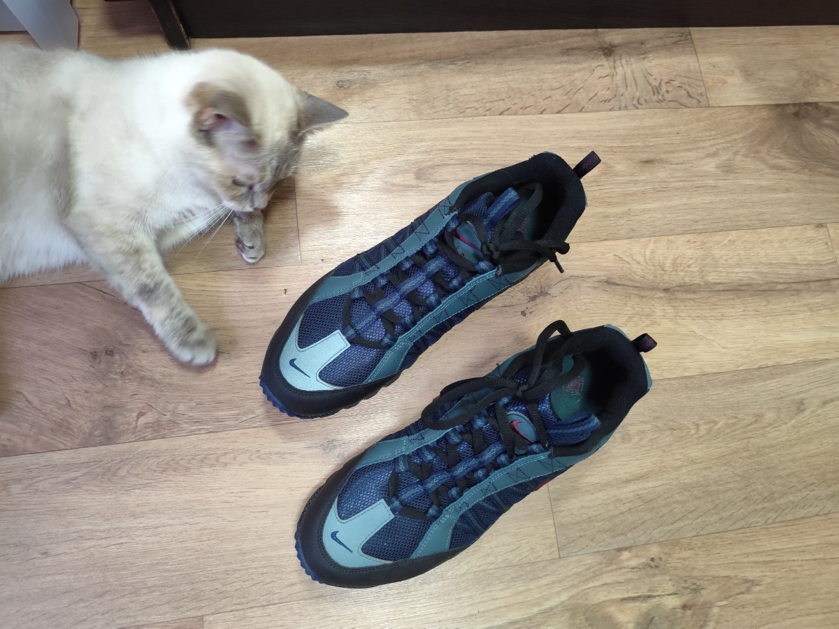 custom review-Nike Air Humara Low Топ Уличная обувь Мужская Зеленая