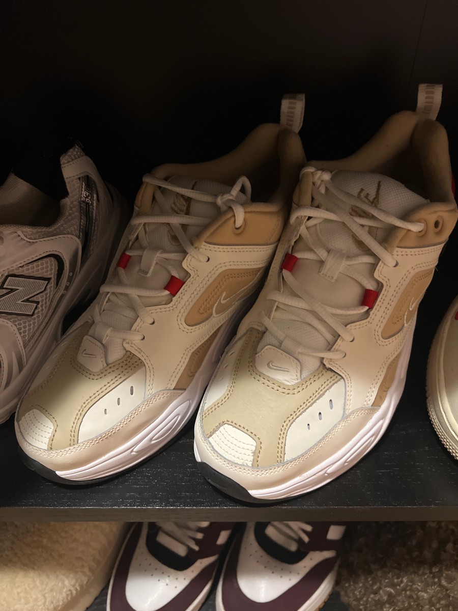 custom review-Nike M2K Tekno Low Топ Толстая подошва Кроссовки Унисекс Белый Умбра