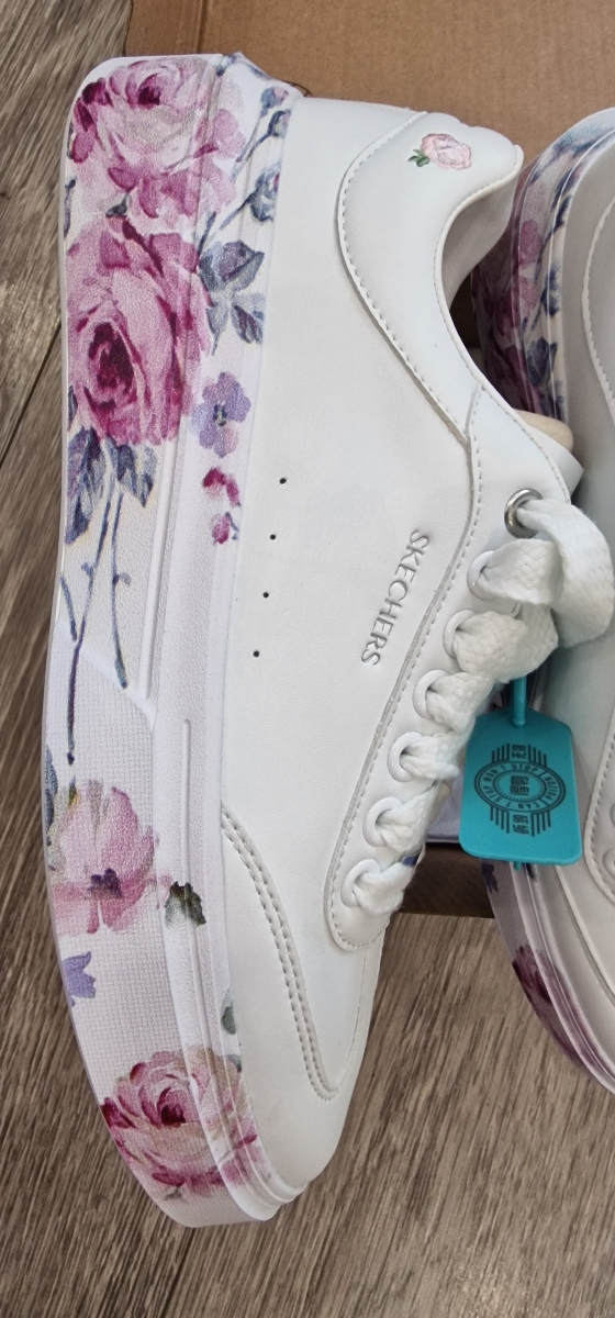 custom review-Skechers Амортизация Износостойкие Низкие Кроссовки для скейтбординга Женские Белые