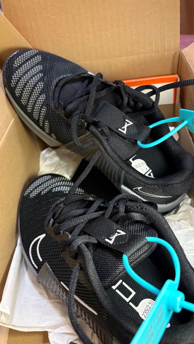 custom review-Nike Metcon 9 Slip-on Устойчивый к истиранию Низкий Топ Кроссовки для тренировок Женские Черный